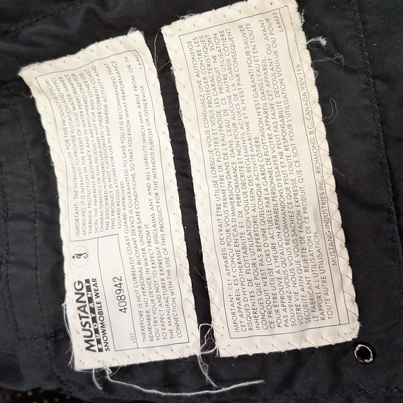 Vintage Ice Rider By Mustang Winter Jacket - Picture 8 of 11